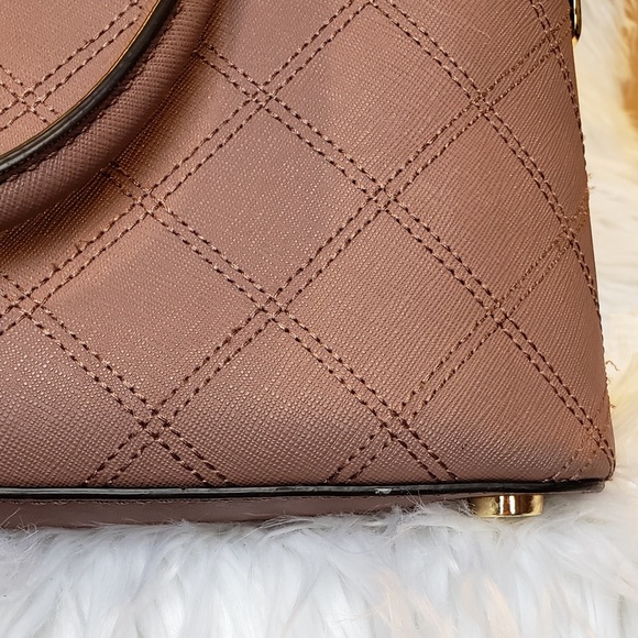 Michael Kors Cindy Quilted Saffiano Dome Satchel - Picture 4 of 8